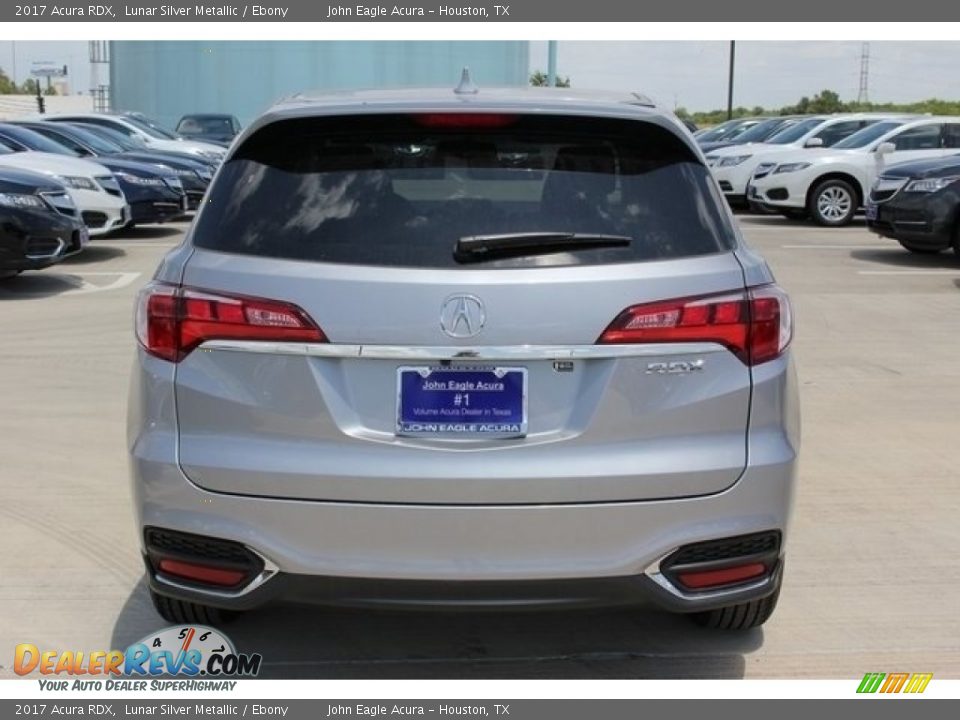 2017 Acura RDX Lunar Silver Metallic / Ebony Photo #6