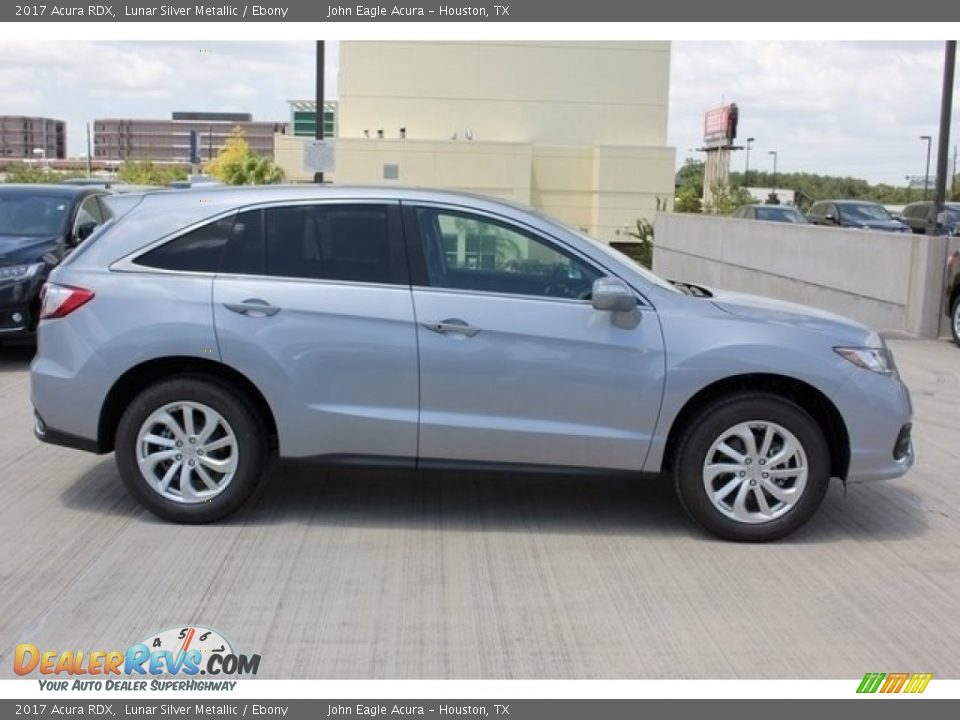 2017 Acura RDX Lunar Silver Metallic / Ebony Photo #8