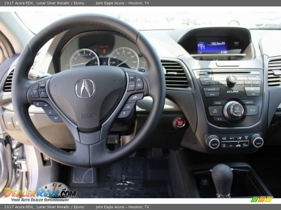 2017 Acura RDX Lunar Silver Metallic / Ebony Photo #9