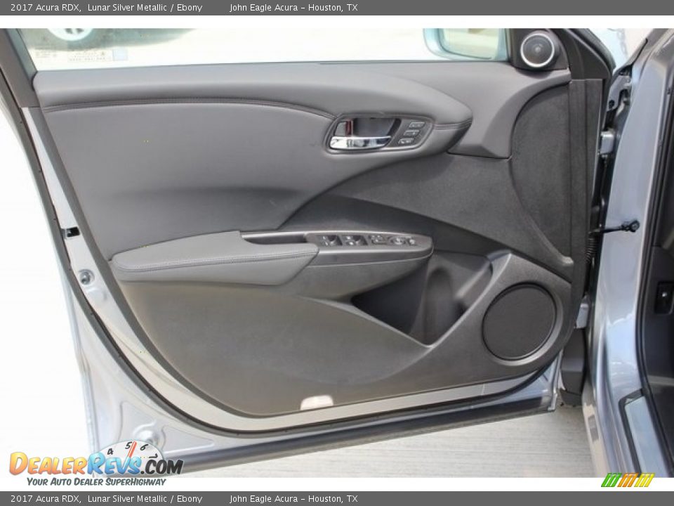 2017 Acura RDX Lunar Silver Metallic / Ebony Photo #12