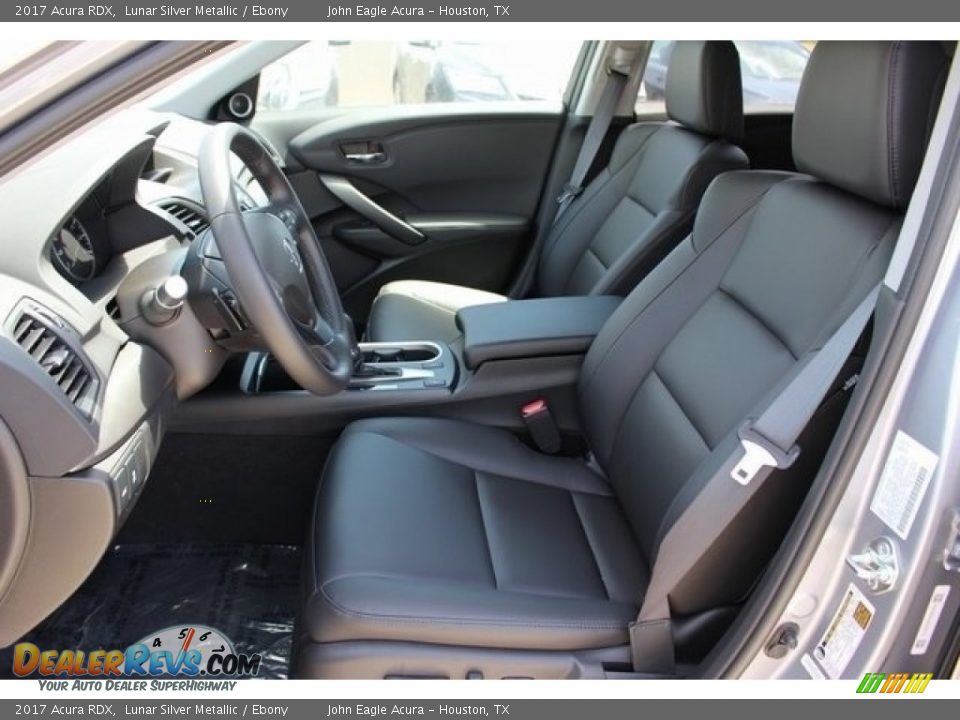 2017 Acura RDX Lunar Silver Metallic / Ebony Photo #13