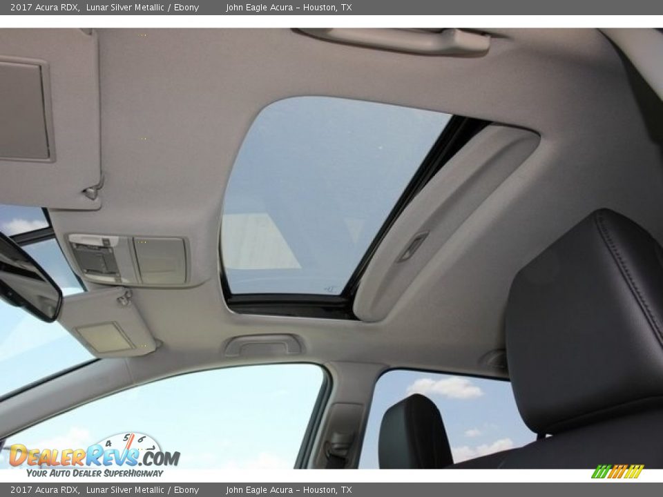 2017 Acura RDX Lunar Silver Metallic / Ebony Photo #14
