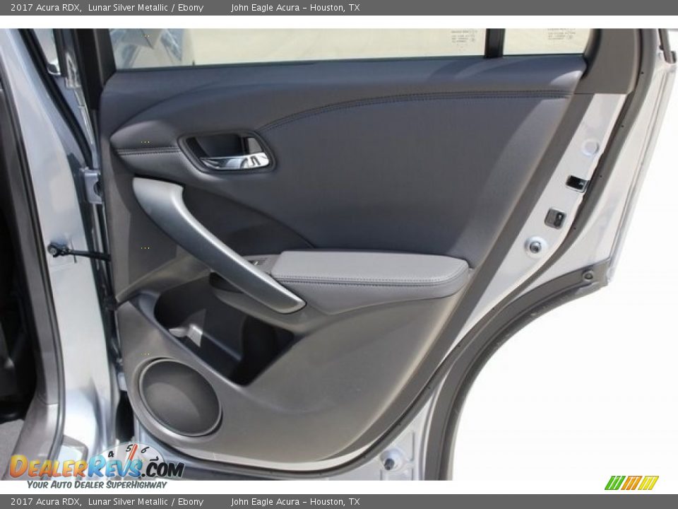 2017 Acura RDX Lunar Silver Metallic / Ebony Photo #19
