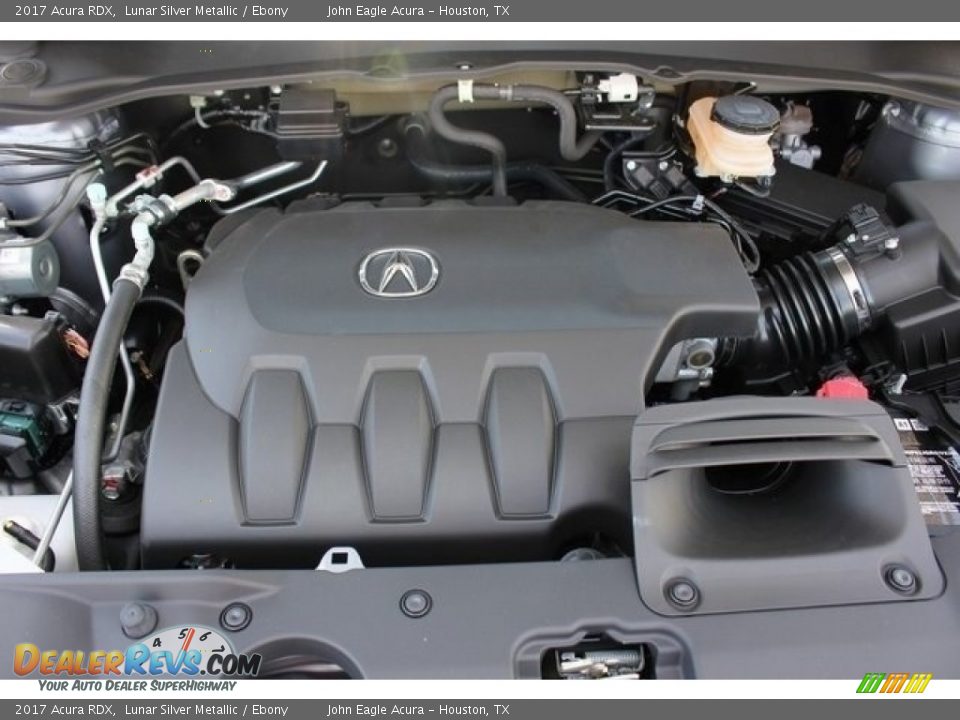 2017 Acura RDX Lunar Silver Metallic / Ebony Photo #23