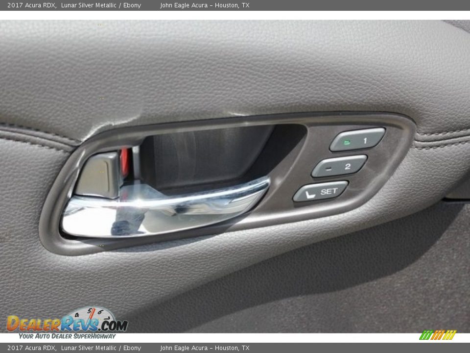 2017 Acura RDX Lunar Silver Metallic / Ebony Photo #24