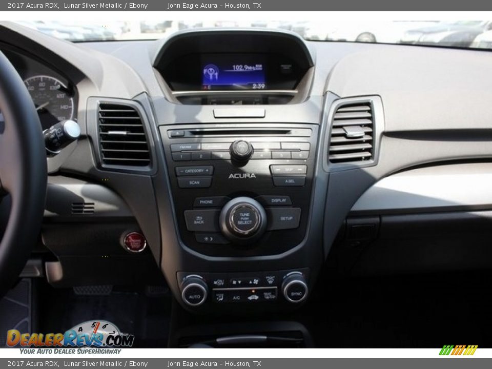 2017 Acura RDX Lunar Silver Metallic / Ebony Photo #27