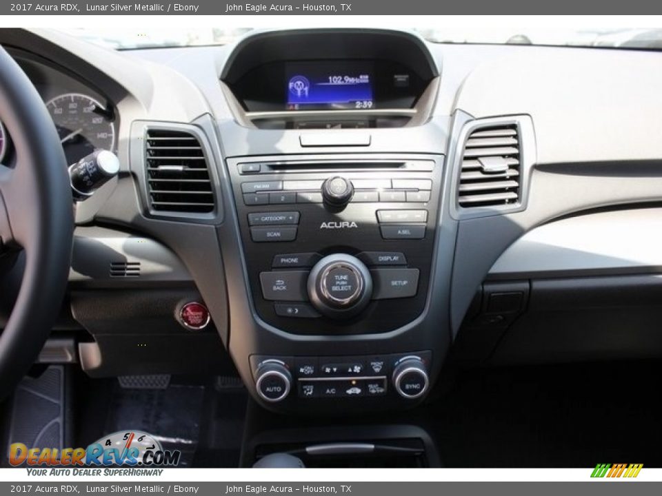 2017 Acura RDX Lunar Silver Metallic / Ebony Photo #28