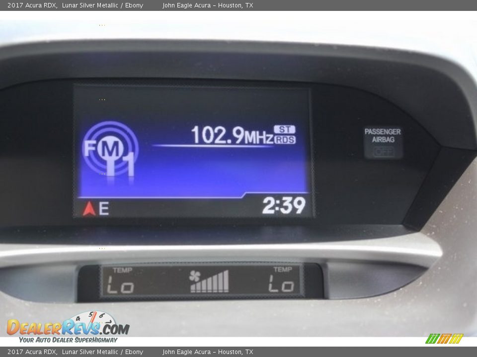 2017 Acura RDX Lunar Silver Metallic / Ebony Photo #29