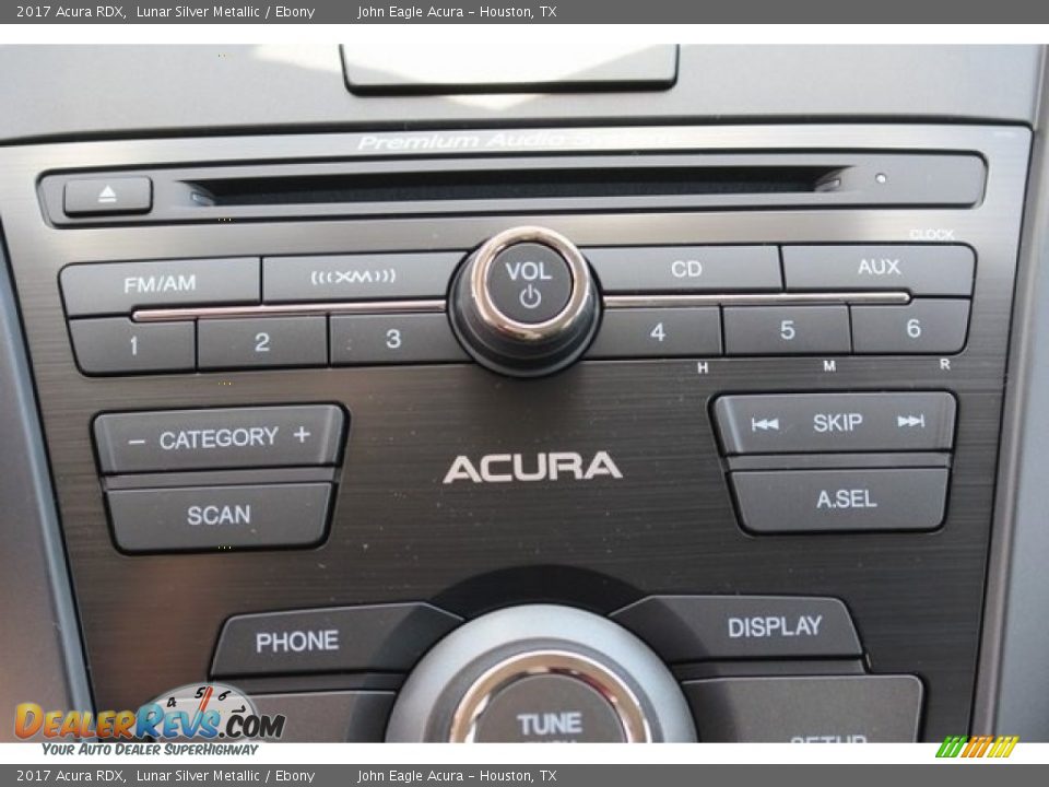2017 Acura RDX Lunar Silver Metallic / Ebony Photo #31