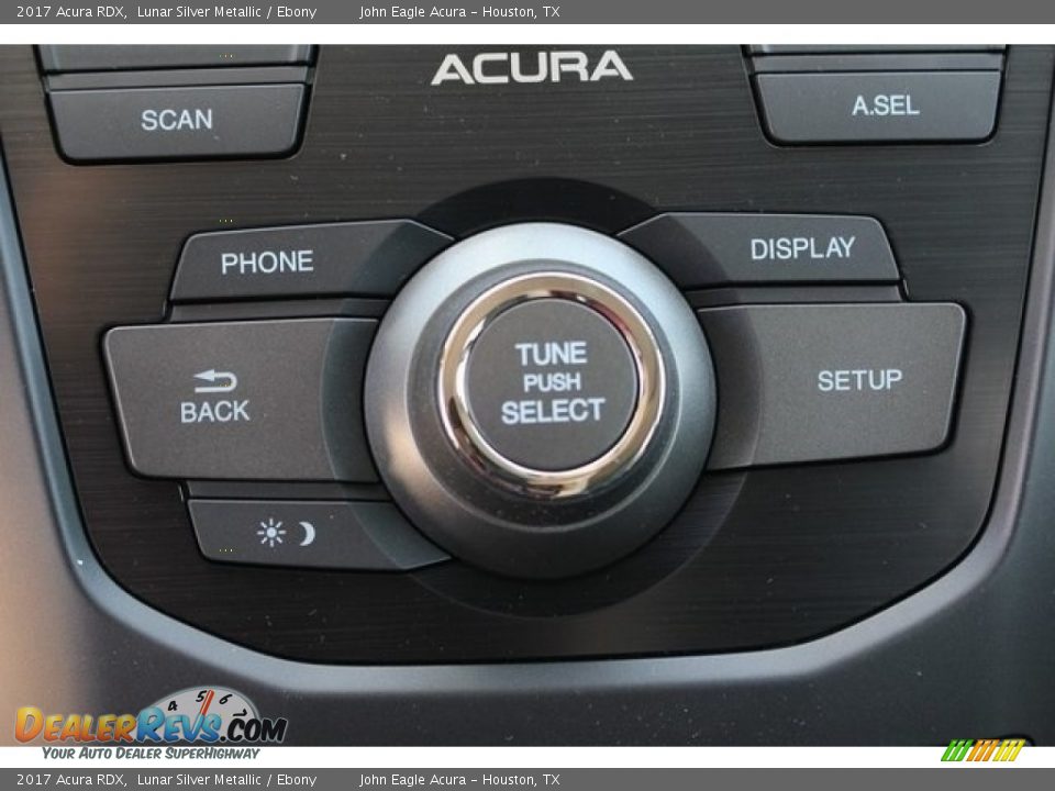 2017 Acura RDX Lunar Silver Metallic / Ebony Photo #32
