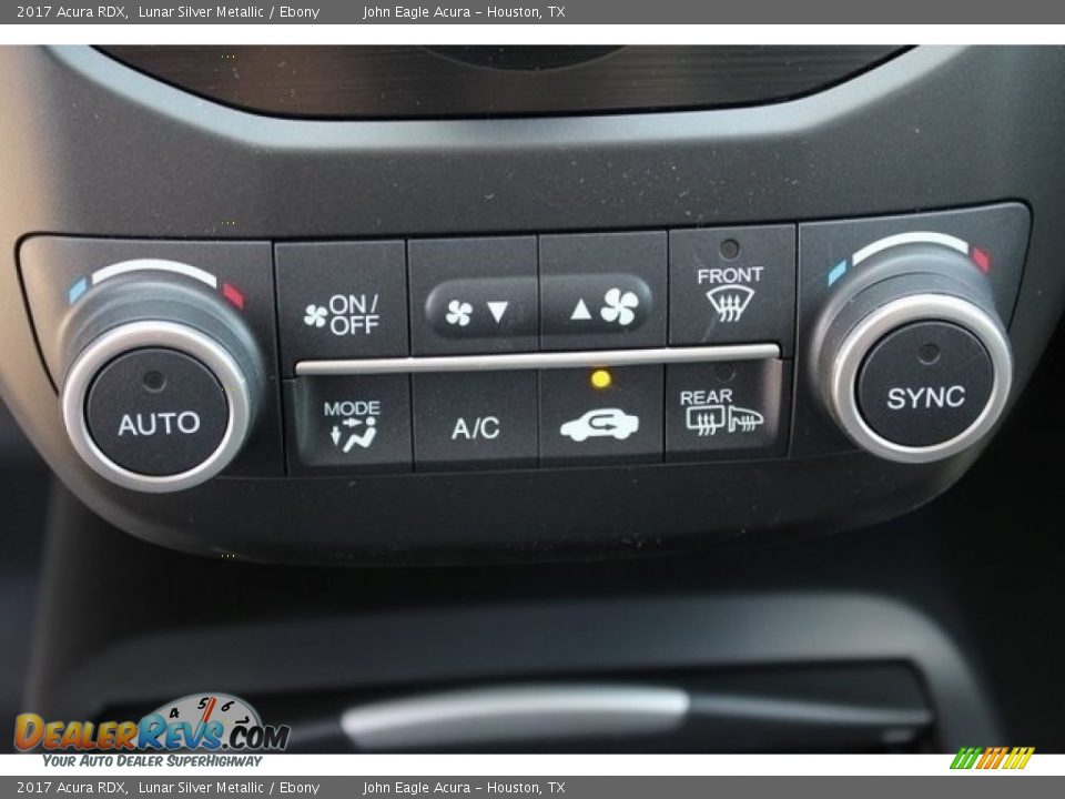 2017 Acura RDX Lunar Silver Metallic / Ebony Photo #33
