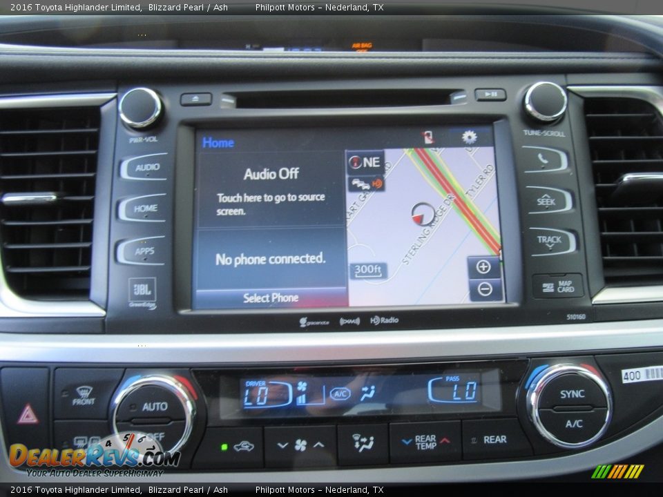 2016 Toyota Highlander Limited Blizzard Pearl / Ash Photo #28