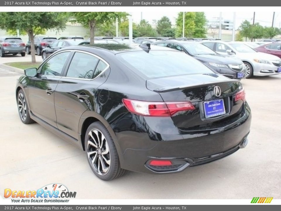 2017 Acura ILX Technology Plus A-Spec Crystal Black Pearl / Ebony Photo #5