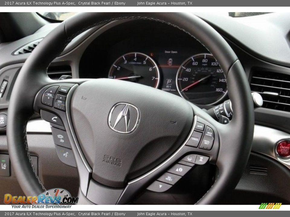 2017 Acura ILX Technology Plus A-Spec Steering Wheel Photo #26