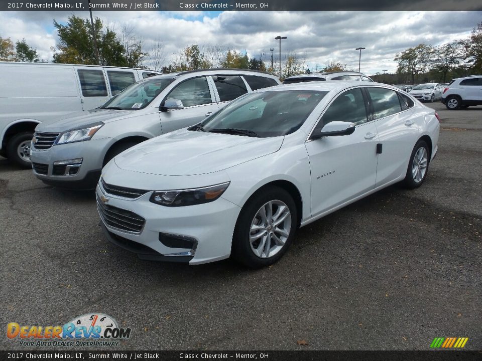 2017 Chevrolet Malibu LT Summit White / Jet Black Photo #1