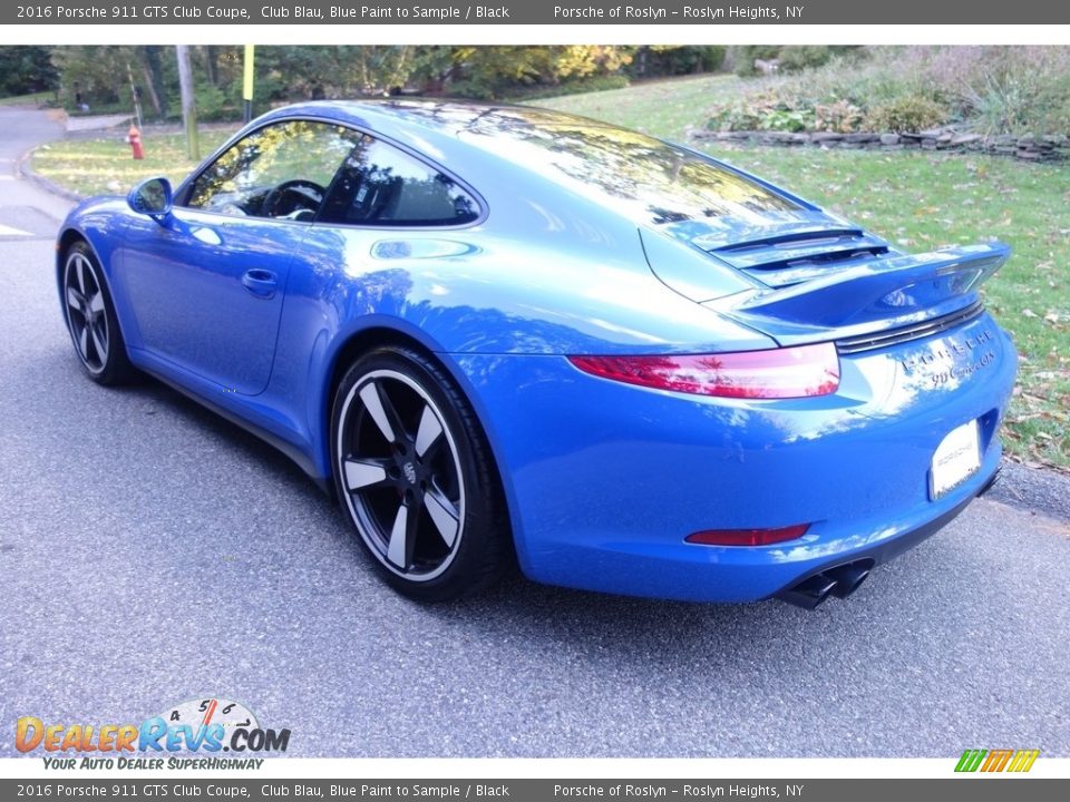 Club Blau, Blue Paint to Sample 2016 Porsche 911 GTS Club Coupe Photo #4