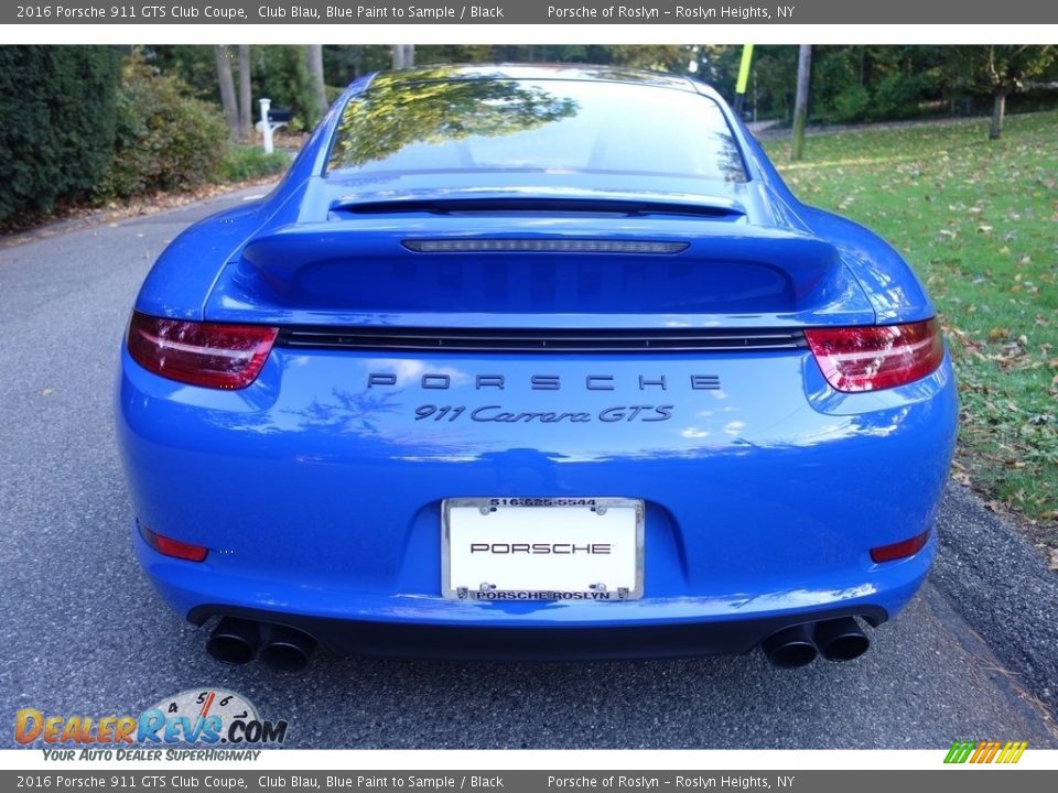 Club Blau, Blue Paint to Sample 2016 Porsche 911 GTS Club Coupe Photo #5