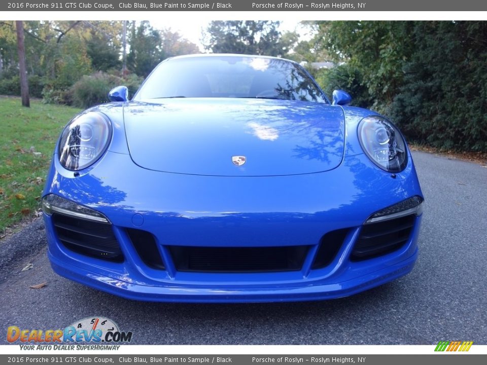 2016 Porsche 911 GTS Club Coupe Club Blau, Blue Paint to Sample / Black Photo #9