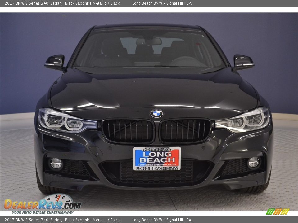 2017 BMW 3 Series 340i Sedan Black Sapphire Metallic / Black Photo #2