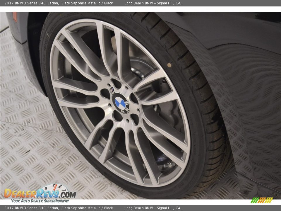 2017 BMW 3 Series 340i Sedan Black Sapphire Metallic / Black Photo #6