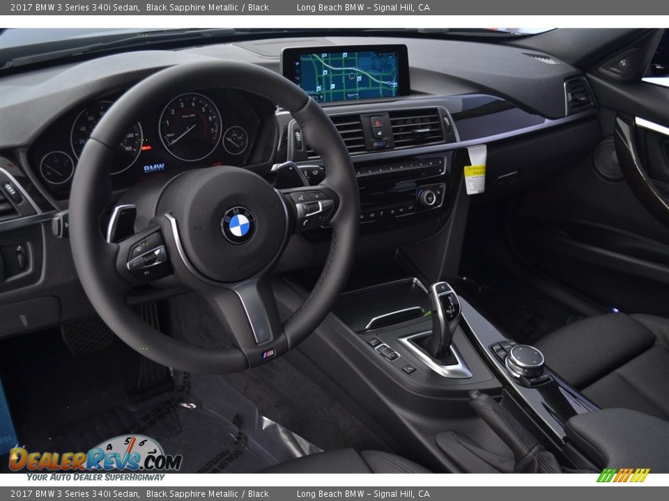 2017 BMW 3 Series 340i Sedan Black Sapphire Metallic / Black Photo #7