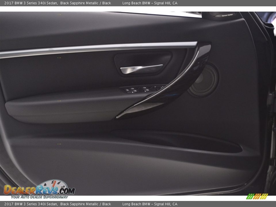 2017 BMW 3 Series 340i Sedan Black Sapphire Metallic / Black Photo #11