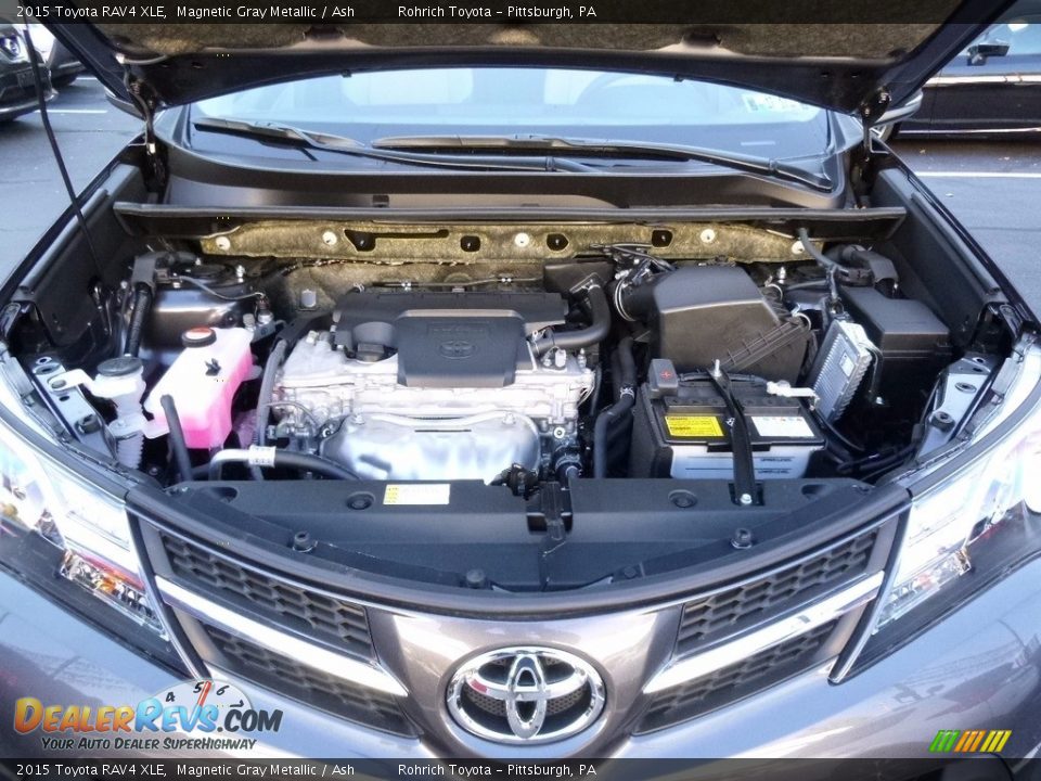 2015 Toyota RAV4 XLE Magnetic Gray Metallic / Ash Photo #16