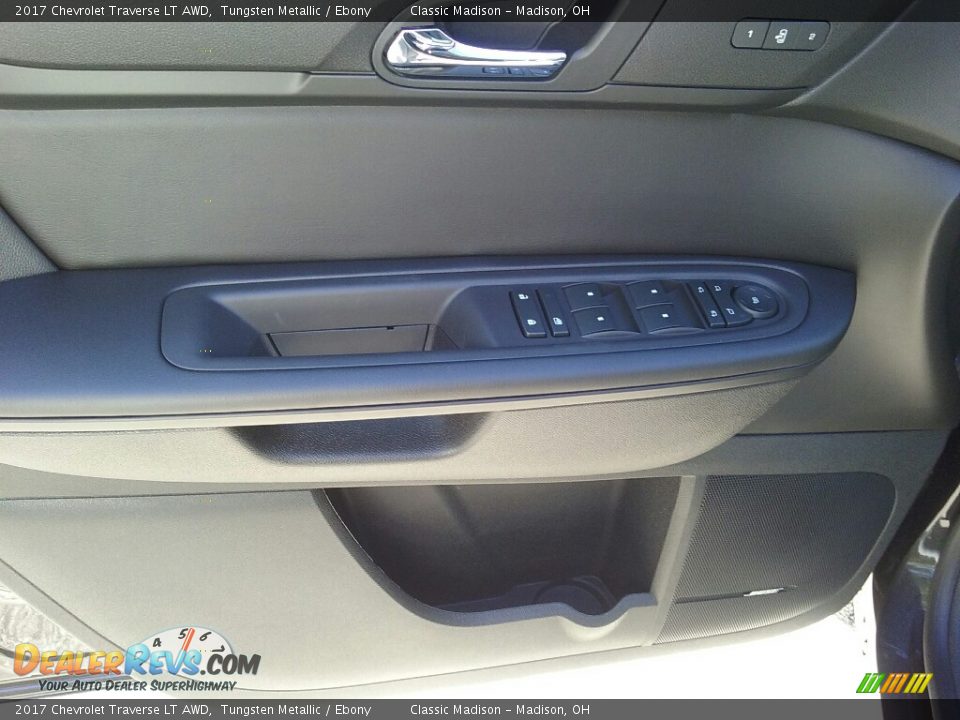 2017 Chevrolet Traverse LT AWD Tungsten Metallic / Ebony Photo #3