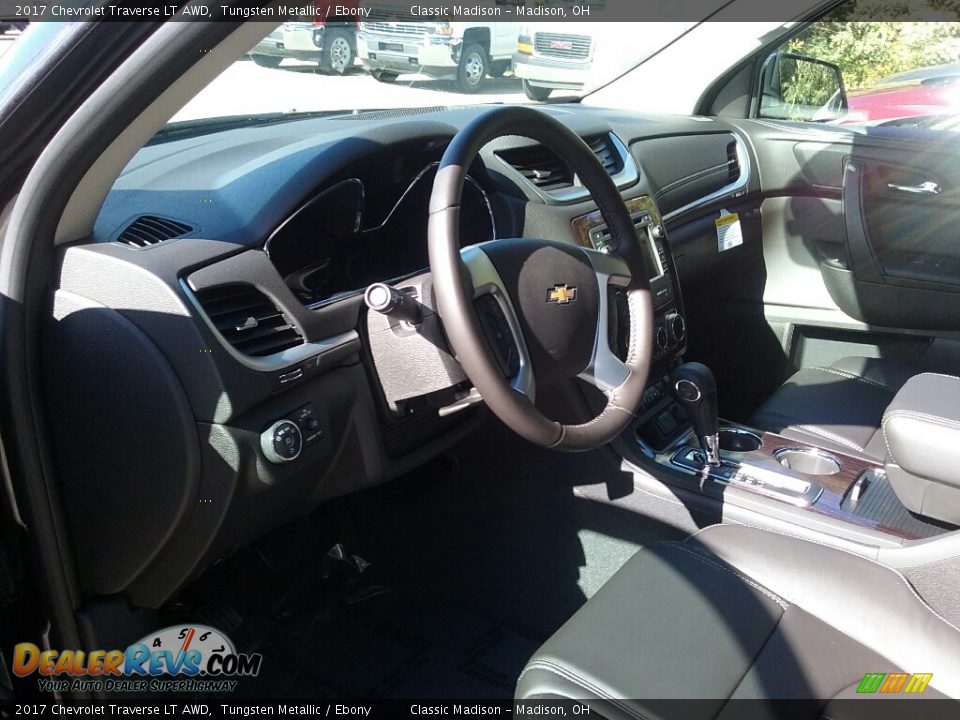 2017 Chevrolet Traverse LT AWD Tungsten Metallic / Ebony Photo #4