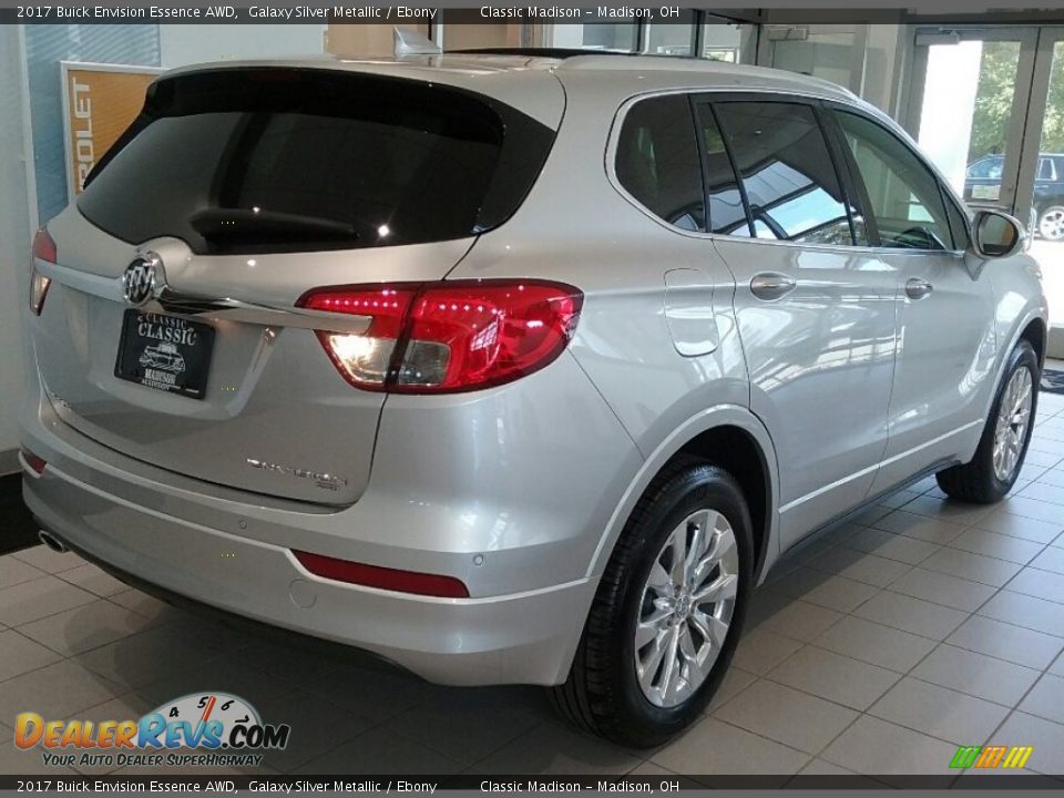 2017 Buick Envision Essence AWD Galaxy Silver Metallic / Ebony Photo #4