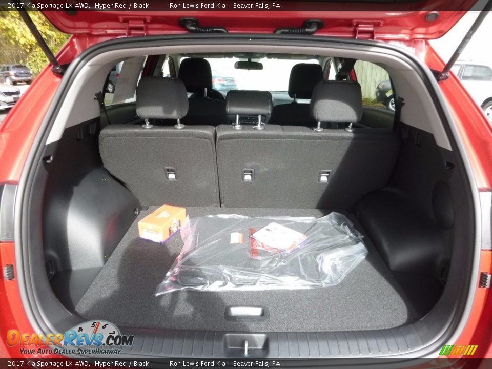 2017 Kia Sportage LX AWD Hyper Red / Black Photo #4