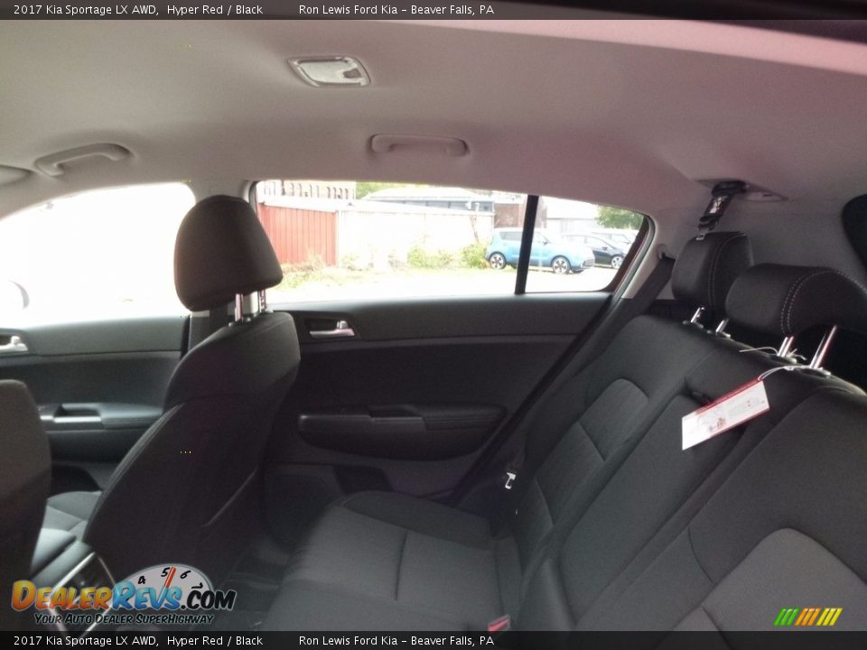 2017 Kia Sportage LX AWD Hyper Red / Black Photo #12