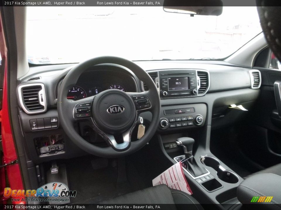 2017 Kia Sportage LX AWD Hyper Red / Black Photo #13