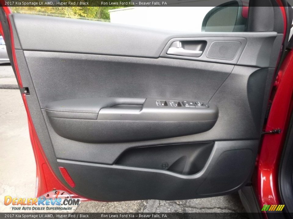 2017 Kia Sportage LX AWD Hyper Red / Black Photo #14