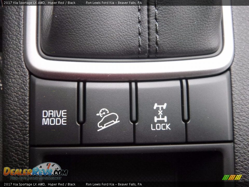 2017 Kia Sportage LX AWD Hyper Red / Black Photo #17