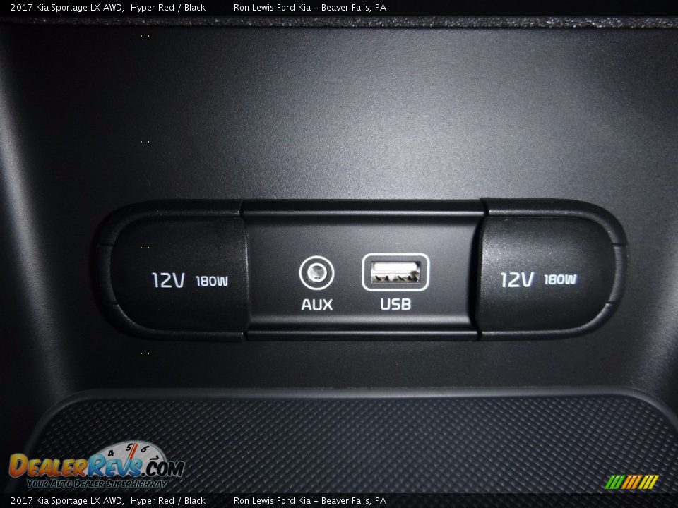 2017 Kia Sportage LX AWD Hyper Red / Black Photo #19