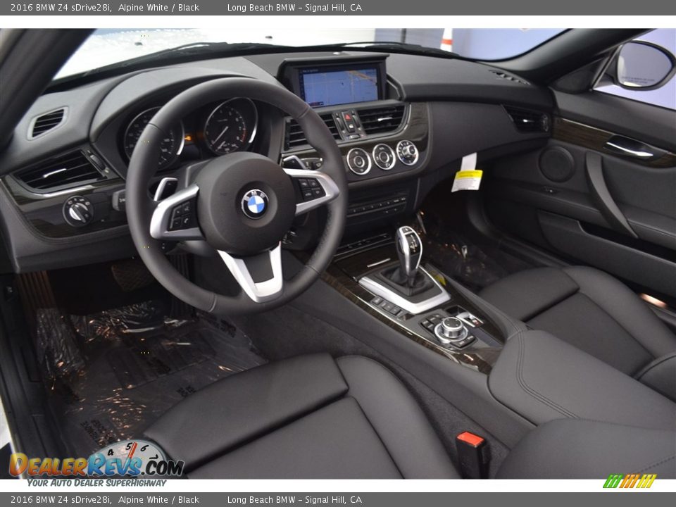 2016 BMW Z4 sDrive28i Alpine White / Black Photo #8
