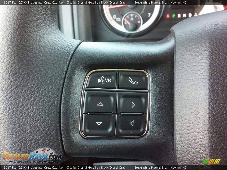 2017 Ram 2500 Tradesman Crew Cab 4x4 Granite Crystal Metallic / Black/Diesel Gray Photo #15