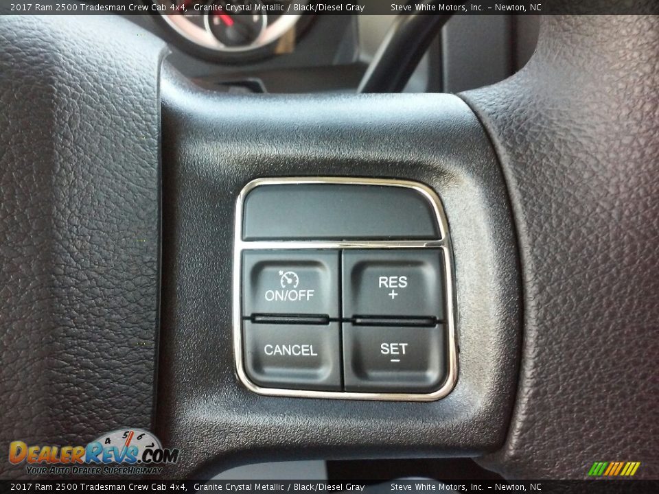 2017 Ram 2500 Tradesman Crew Cab 4x4 Granite Crystal Metallic / Black/Diesel Gray Photo #16