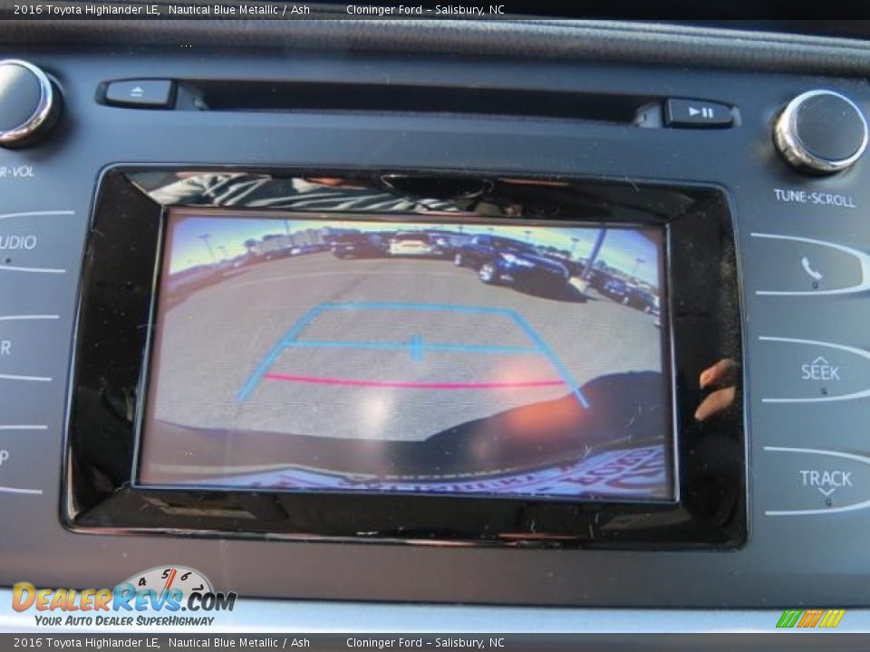 2016 Toyota Highlander LE Nautical Blue Metallic / Ash Photo #19