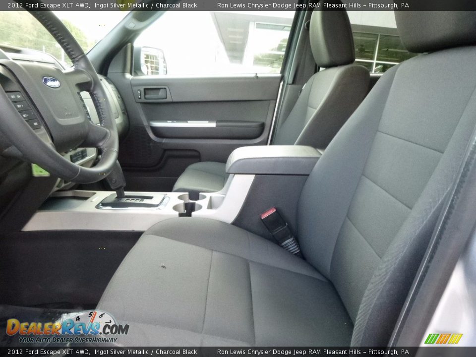2012 Ford Escape XLT 4WD Ingot Silver Metallic / Charcoal Black Photo #11