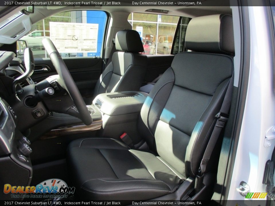 Jet Black Interior - 2017 Chevrolet Suburban LT 4WD Photo #13