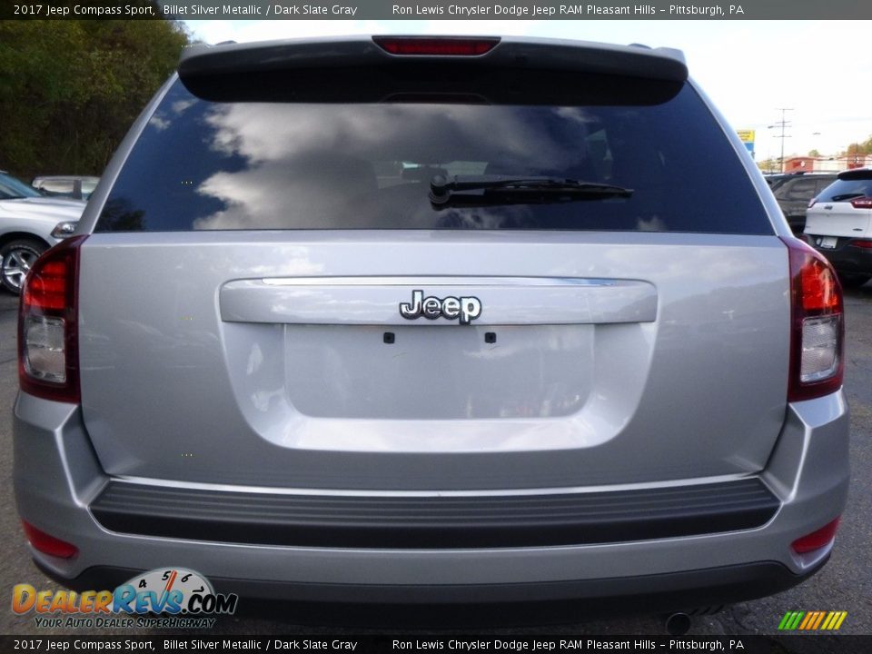 2017 Jeep Compass Sport Billet Silver Metallic / Dark Slate Gray Photo #4