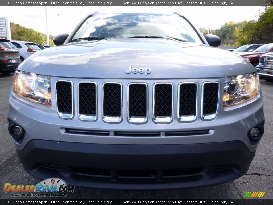Billet Silver Metallic 2017 Jeep Compass Sport Photo #9