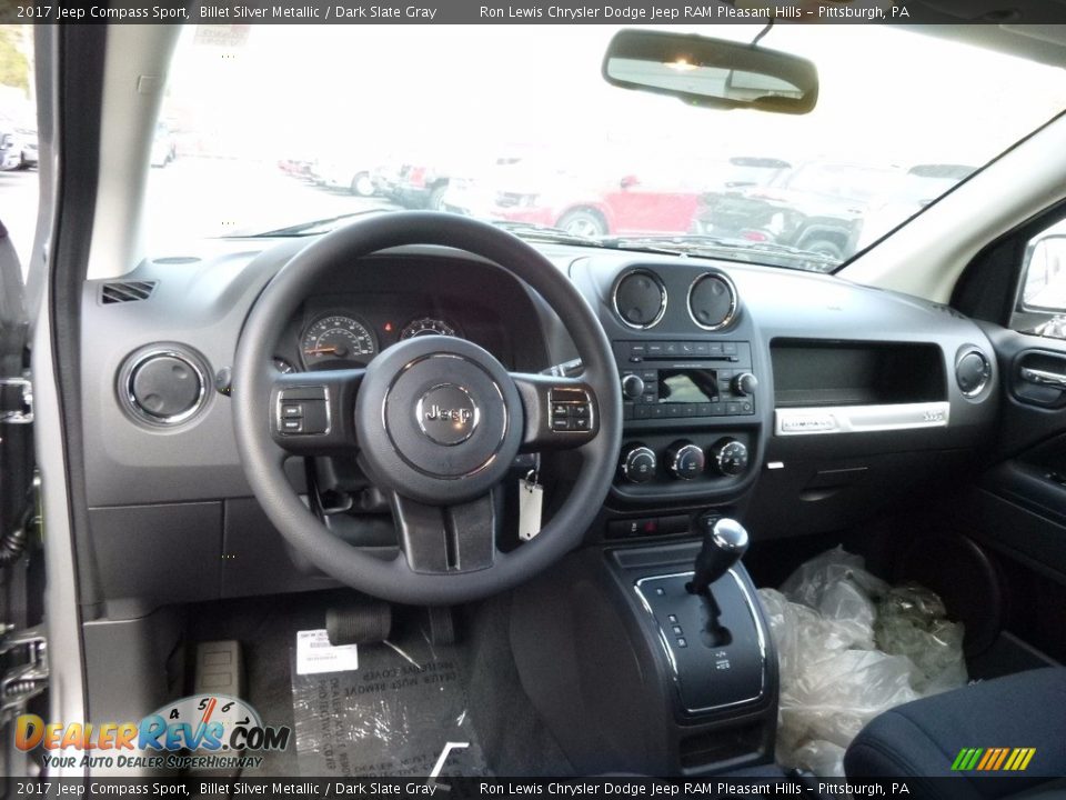 Dashboard of 2017 Jeep Compass Sport Photo #13