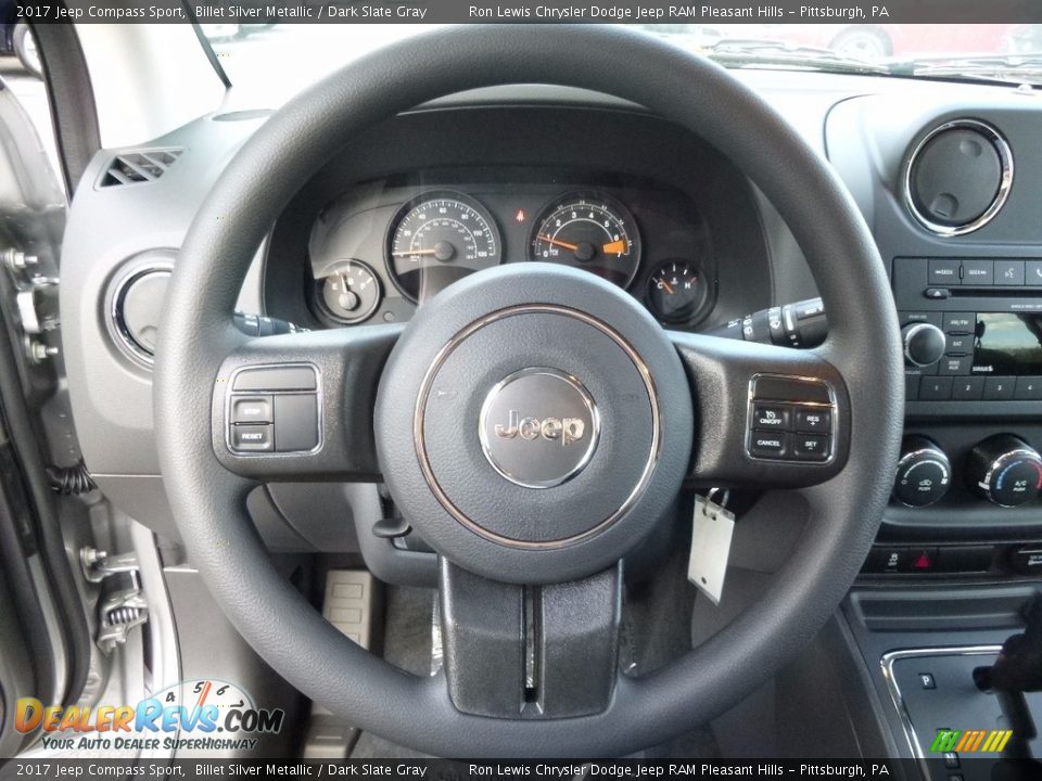 2017 Jeep Compass Sport Steering Wheel Photo #16