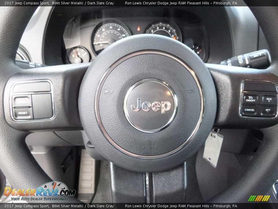 2017 Jeep Compass Sport Steering Wheel Photo #17