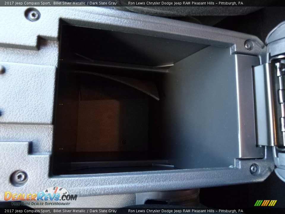 2017 Jeep Compass Sport Billet Silver Metallic / Dark Slate Gray Photo #19