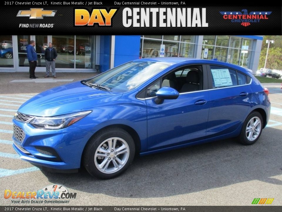 2017 Chevrolet Cruze LT Kinetic Blue Metallic / Jet Black Photo #1