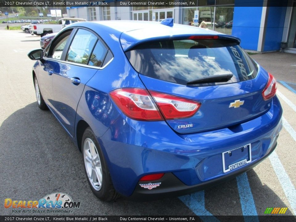 2017 Chevrolet Cruze LT Kinetic Blue Metallic / Jet Black Photo #5